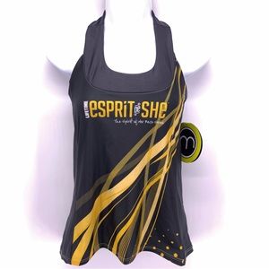 NEW Moxie Lifetime Esprit De She Cycling Athletic Tank Top Size Medium